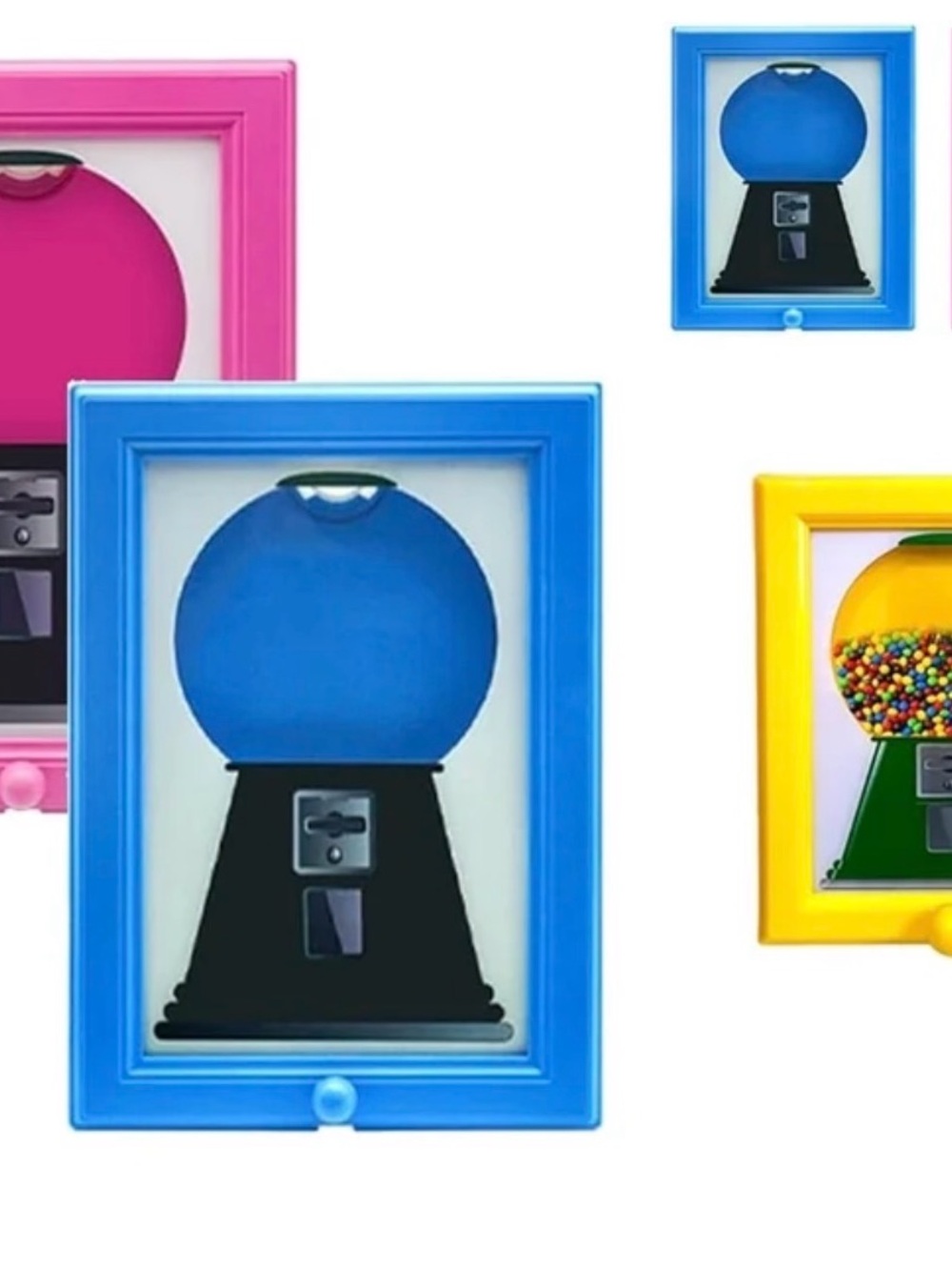 Pink Gumball Machine Wall Art Plaque